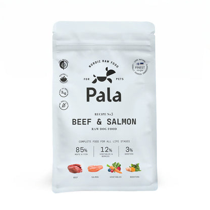 Pala Raw Food | Beef &amp; Salmon