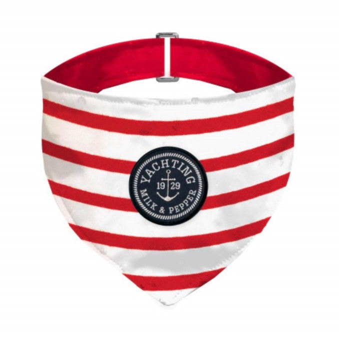 Luksusowa bandana Gurvan dla psa w stylu marynarskim
