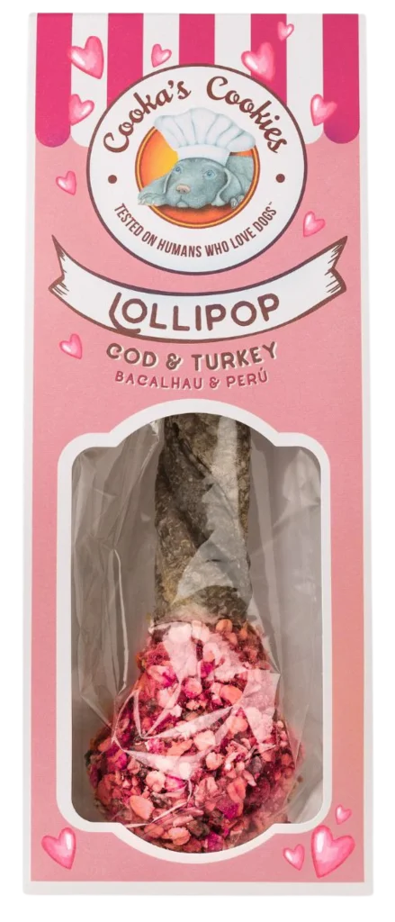 Cooka’s Cookies - Lizak Gryzak Dorsz i Indyk 40g