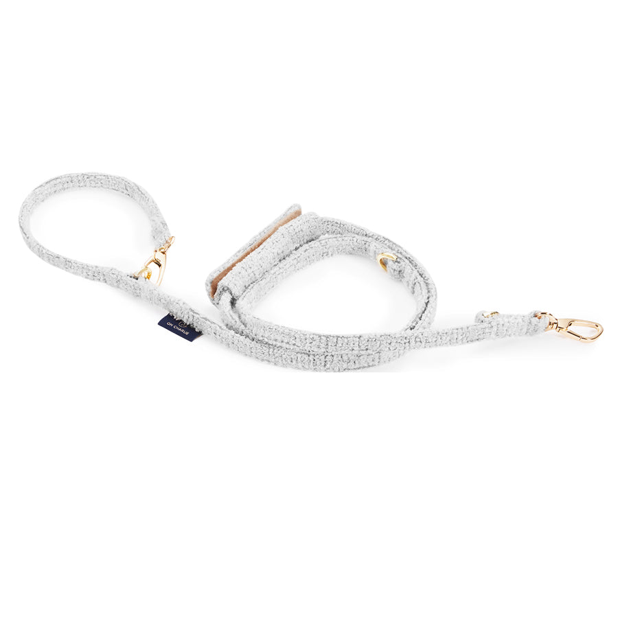 Miejska smycz dla psa Elysse Beżowa