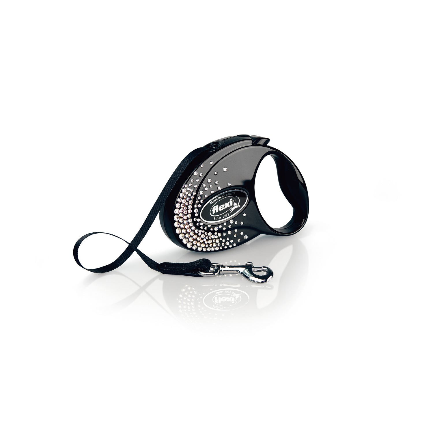 Exclusive Glamour Splash Crystal lanyard black