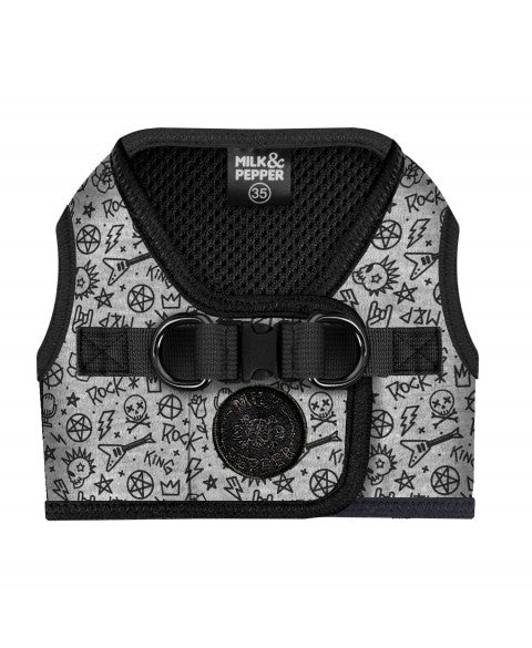 Travis Gris Luxury Neoprene Harness 