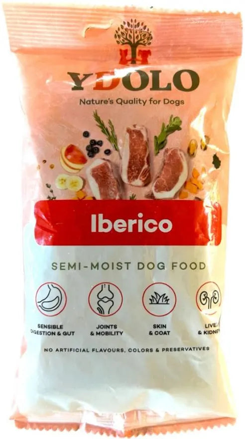 Iberico - wieprzowina Iberico karma półwilgotna dla psa 100g