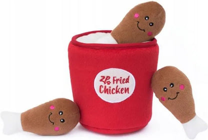 Plush Mink Chicken Bucket
