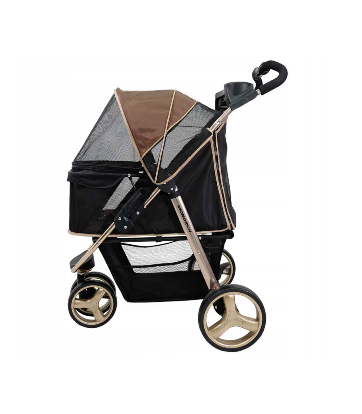 Ibiyaya - Dog Stroller, Monarch Premium - Luxury Gold