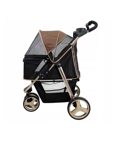 Ibiyaya - Dog Stroller, Monarch Premium - Luxury Gold