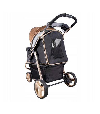 Ibiyaya - Dog Stroller, Monarch Premium - Luxury Gold
