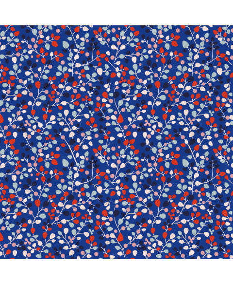 Ines Luxury Dog Bandana, Navy Blue