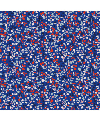 Ines Luxury Dog Bandana, Navy Blue