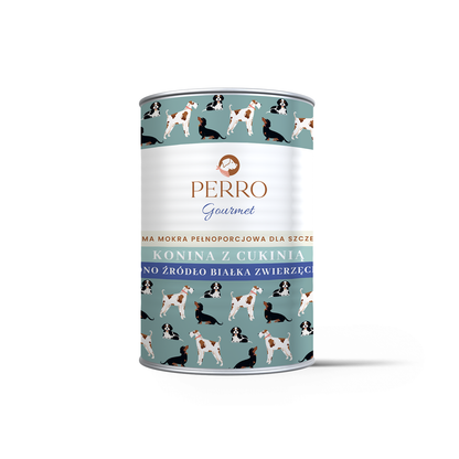Wet Dog Food Horse with Pumpkin 400g