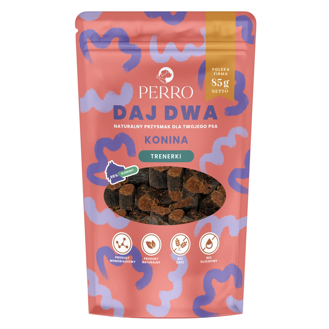 Daj Dwa Przysmaki Trenerki Konina 85g