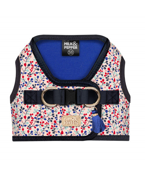 Luksusowe neoprenowe szelki dla psa Manon, różowe