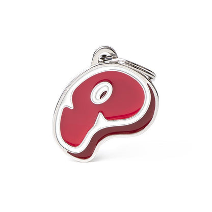 Personalized address tag - Steak