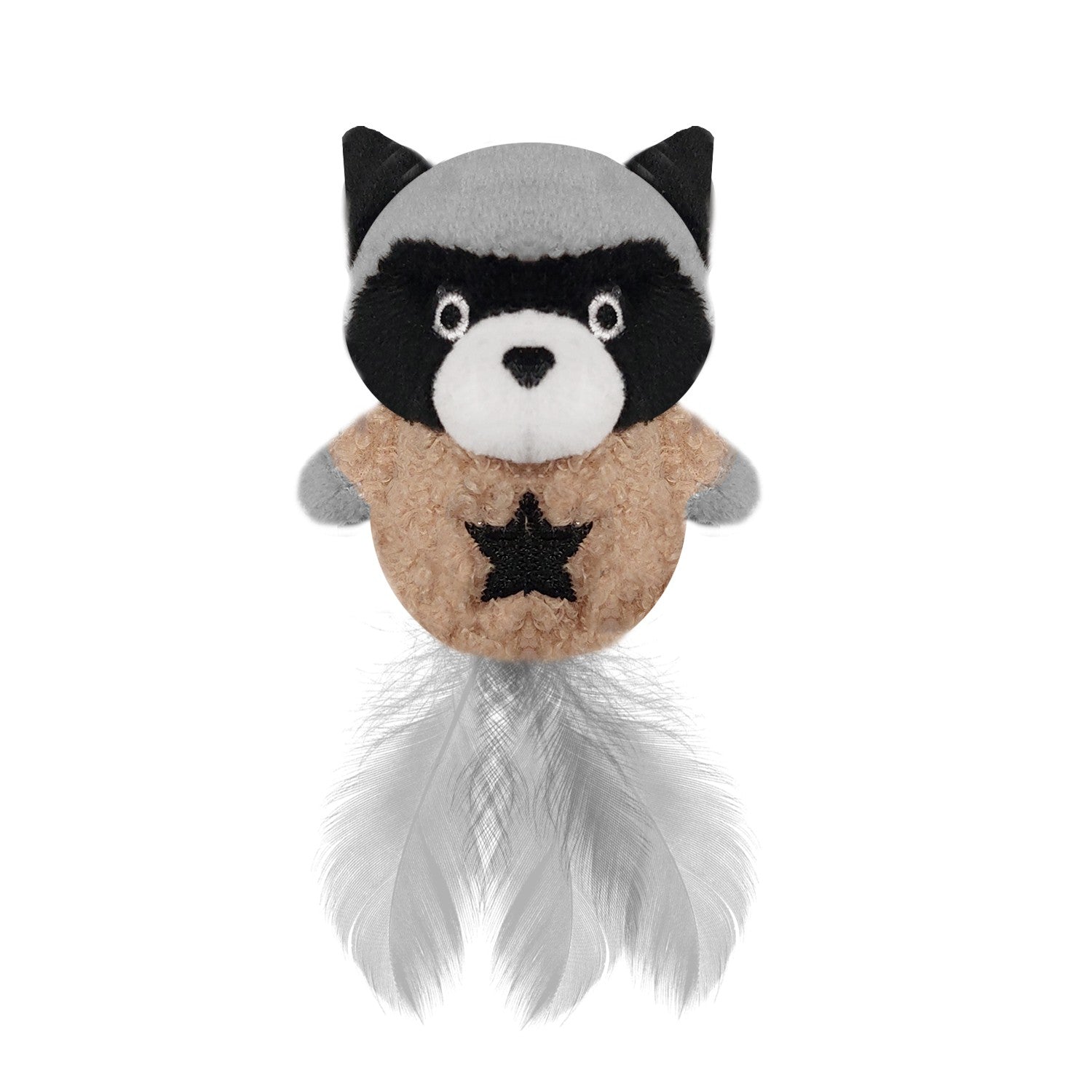 Szop, Raccoon, zabawka dla kota