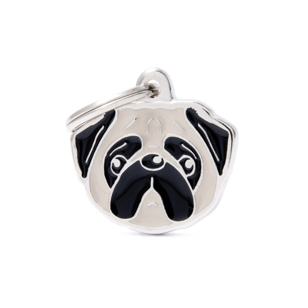 Adresówka personalizowana - Mops