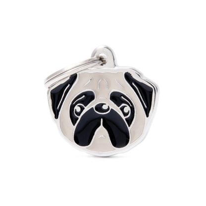 Adresówka personalizowana - Mops