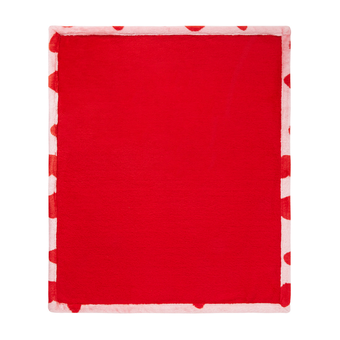 Dwustronny kocyk dla psa w serca