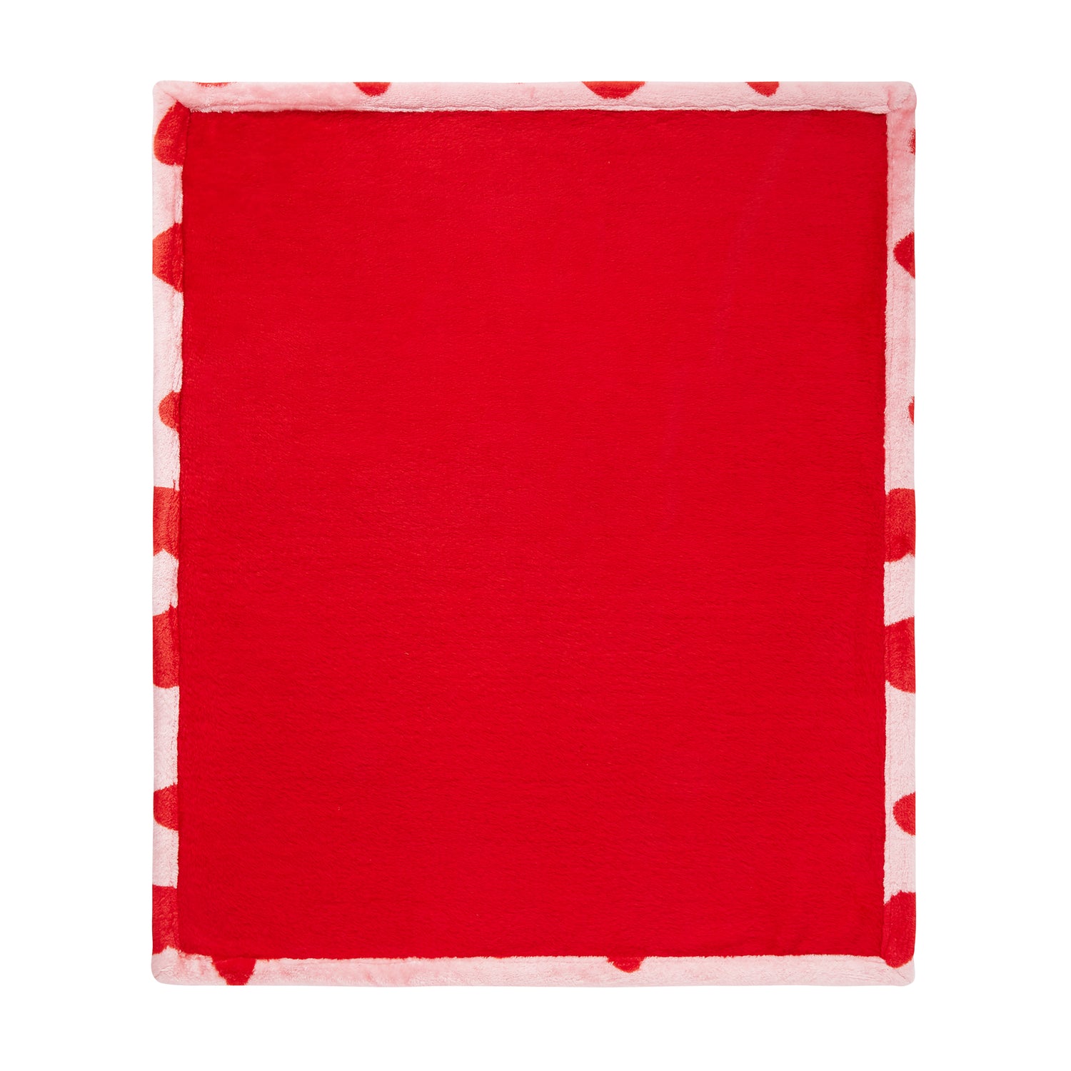 Dwustronny kocyk dla psa w serca