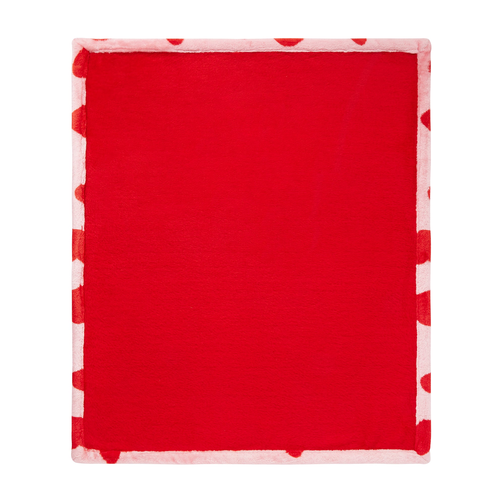 Dwustronny kocyk dla psa w serca