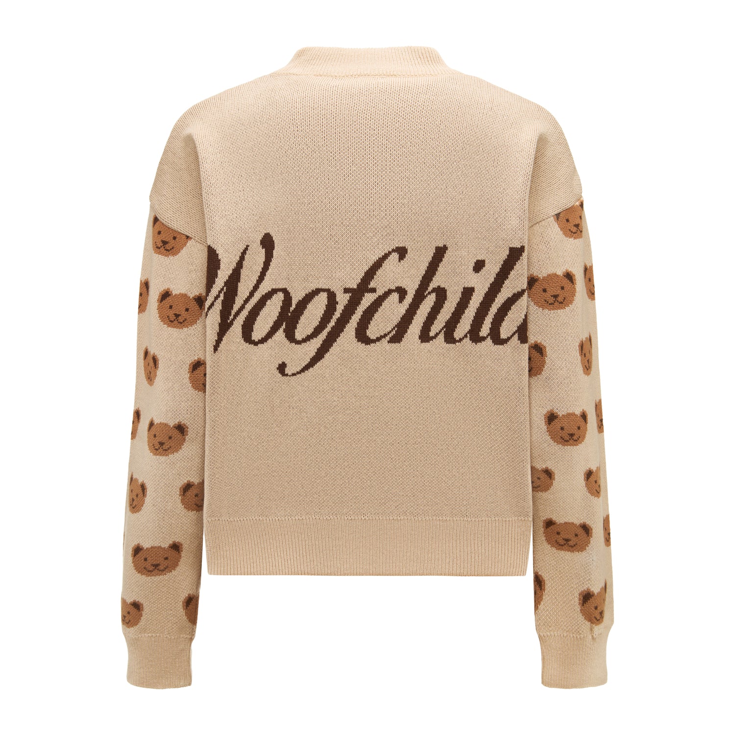 Matchy-matchy toffee bear sweater for the owner