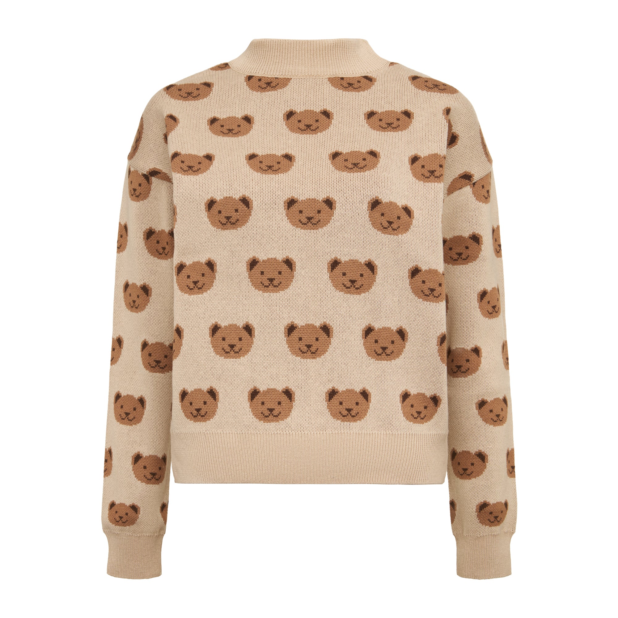 Matchy-matchy toffee bear sweater for the owner