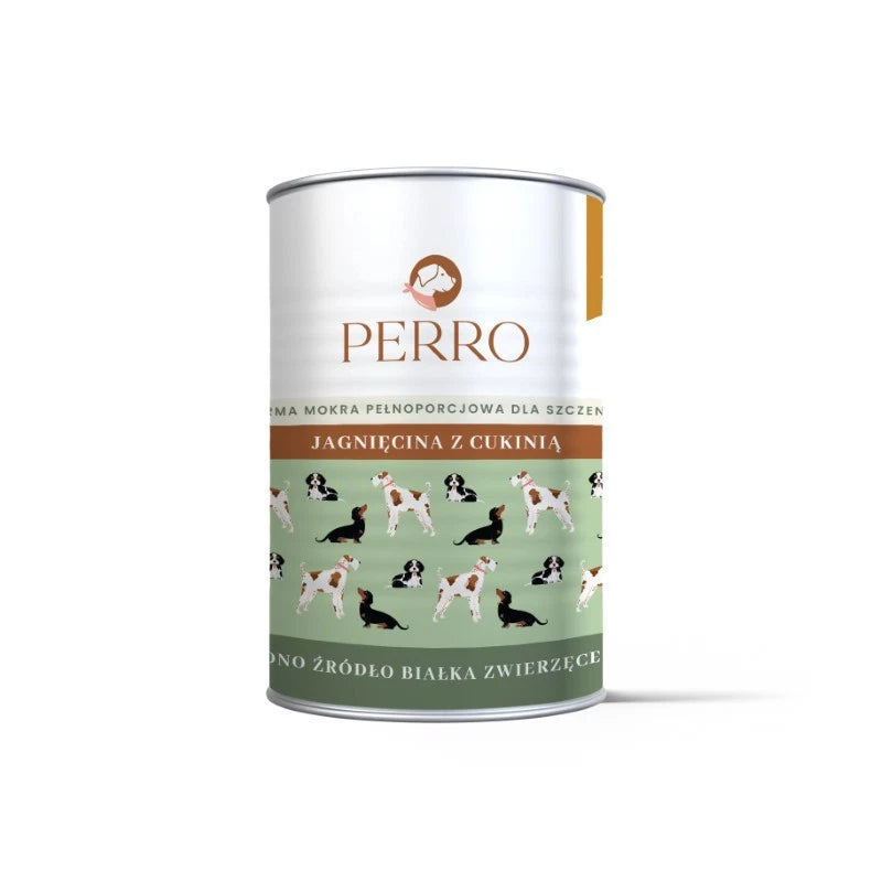 Karma Mokra dla Szczeniaka Jagnięcina z Cukinią 400g