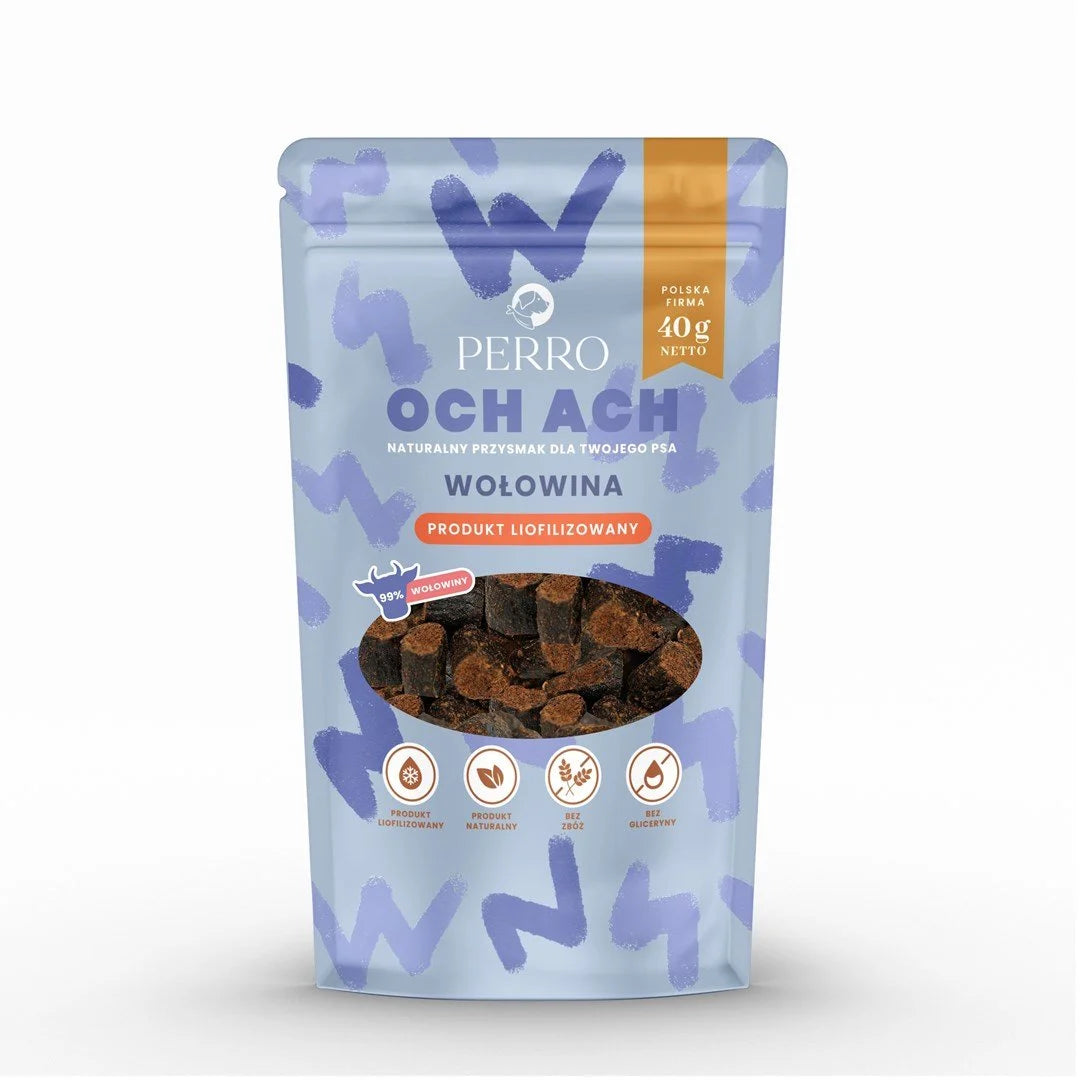 Och Ach Przysmaki Liofilizowane Wołowina 40g
