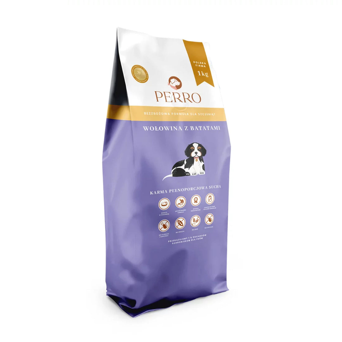 Karma sucha Junior Wołowina z batatami dla szczeniąt