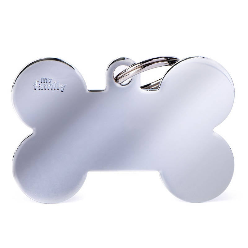 Adresówka personalizowana - Basic Duże Kość Aluminium