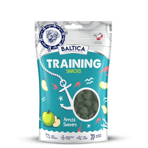 Baltica Pets - Przysmaki treningowe z jabłkiem, 150g