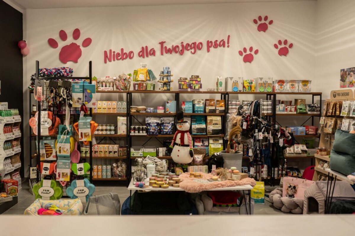 sklep z produktami dla zwierząt w Kętrzynie