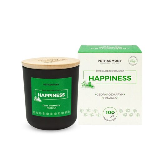 PetHarmony - Świeca dezodorująca Happiness