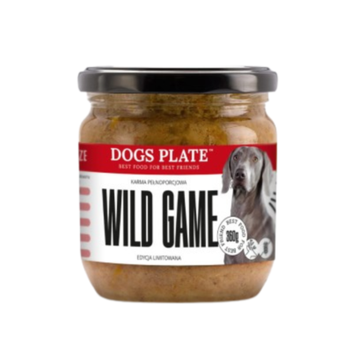 DogsPlate - Wild Game, karma monobiałkowa dla psa z jelenia