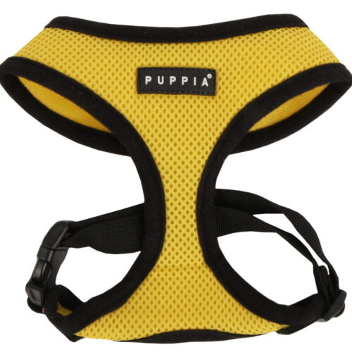 Puppia - Szelki żółte Soft-Harness